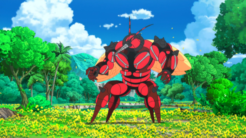 Illustration for article titled Buzzwole Is An Alien That Communicates Exclusively In Body Building Poses